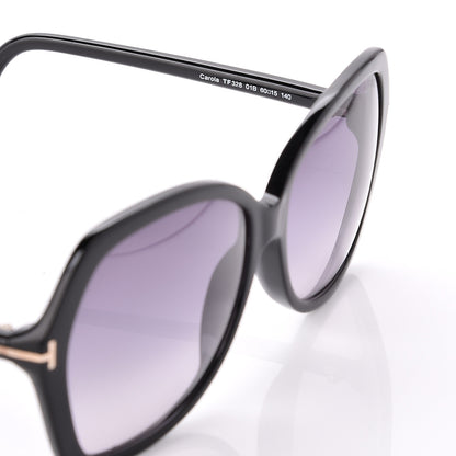 Tom Ford Carola Sunglasses TF328 Black 5 of 8