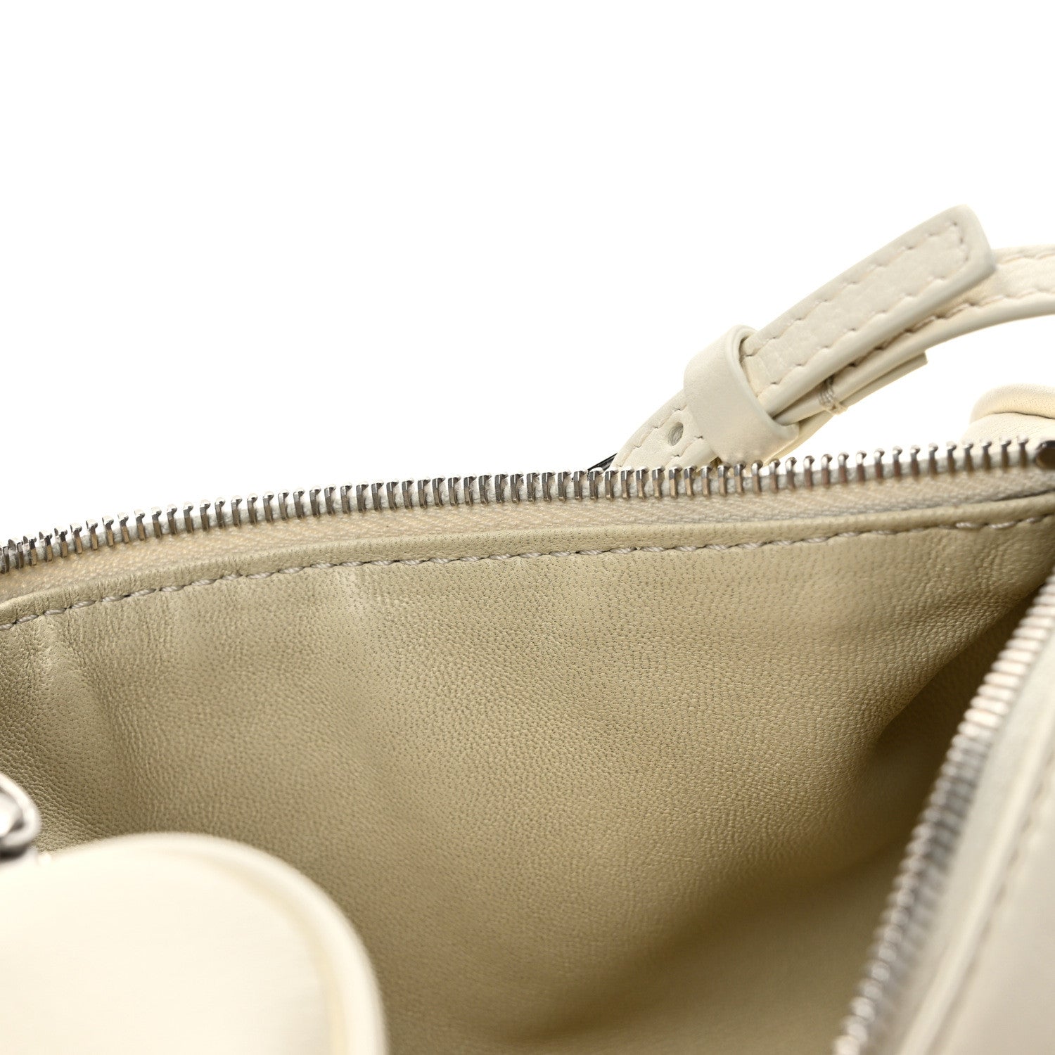 The Row Grained Calfskin 90's Bag Ivory 12 of 12
