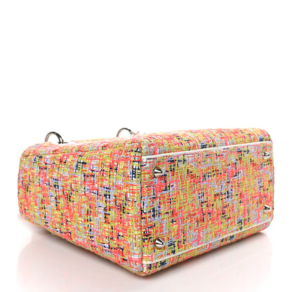 Christian Dior Tweed Medium Lady Dior Multicolor 4 of 9