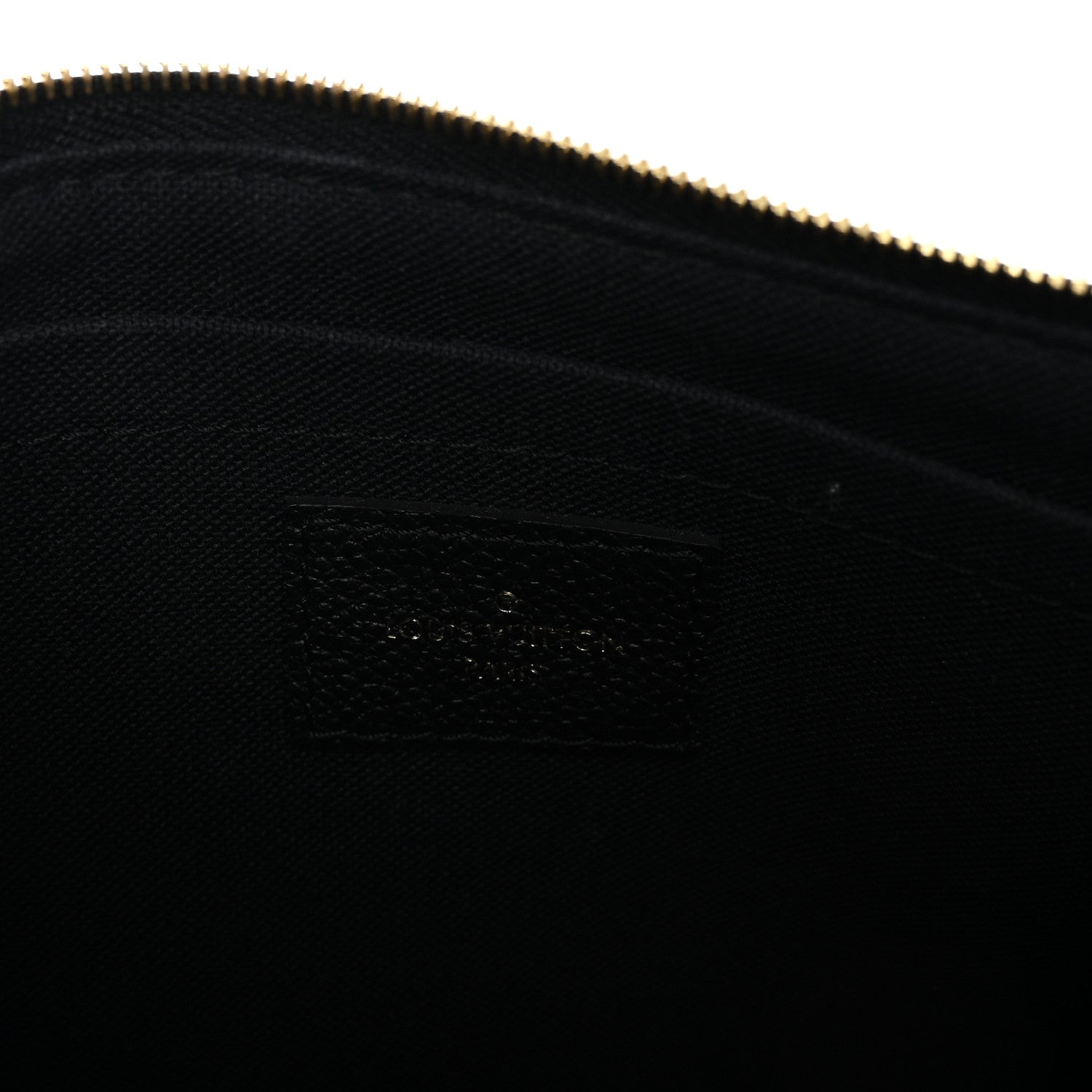 Louis Vuitton Monogram Pallas Clutch Black 6 of 9