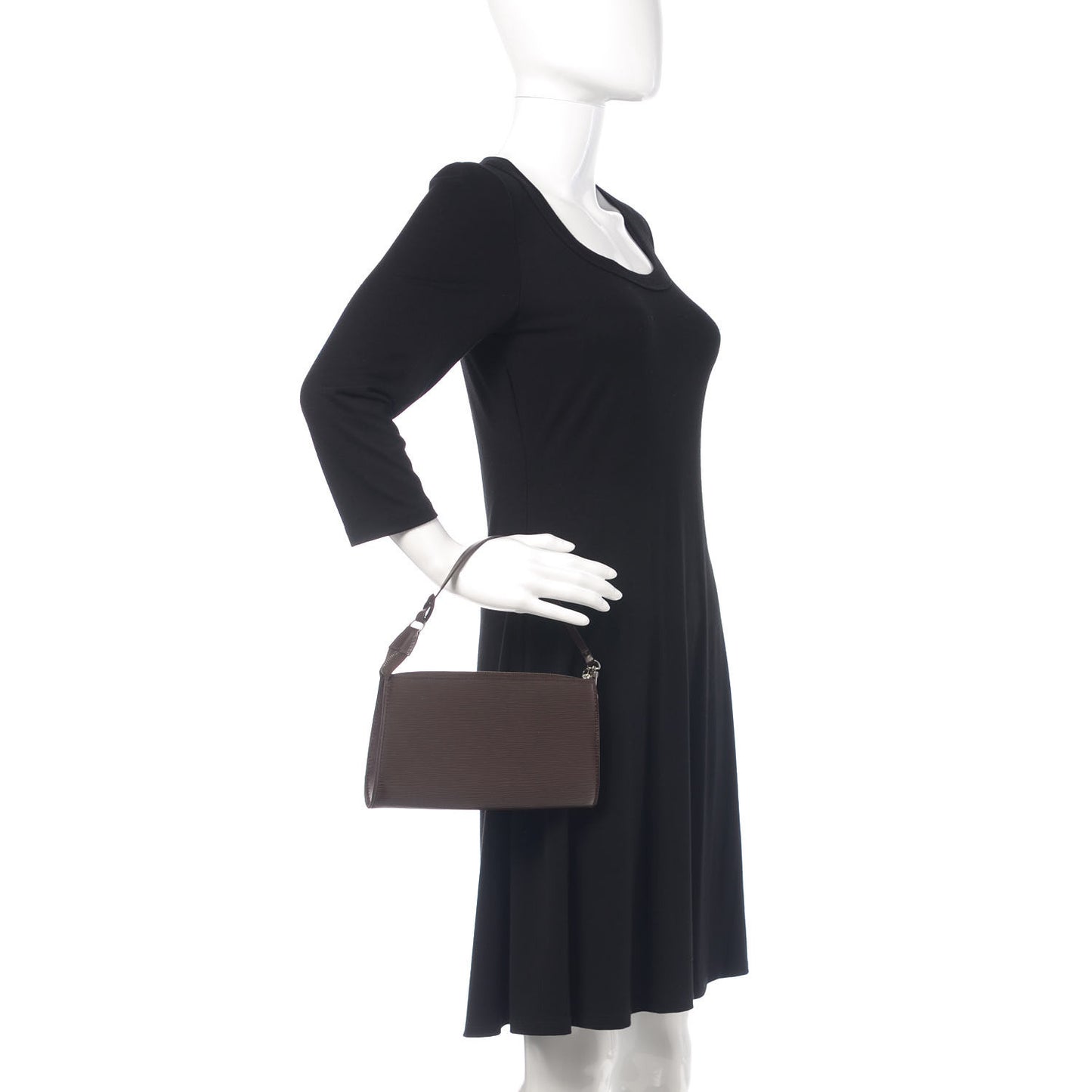 Epi Pochette Accessories 24 Moka