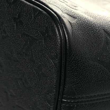 Louis Vuitton Empreinte Monogram Giant Neverfull MM Black 11 of 12