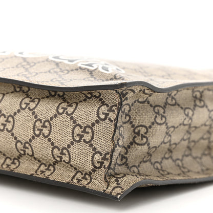 Gucci GG Supreme Monogram L'Aveugle Par Amour Print Vertical Tote Emerald Green 10 of 12