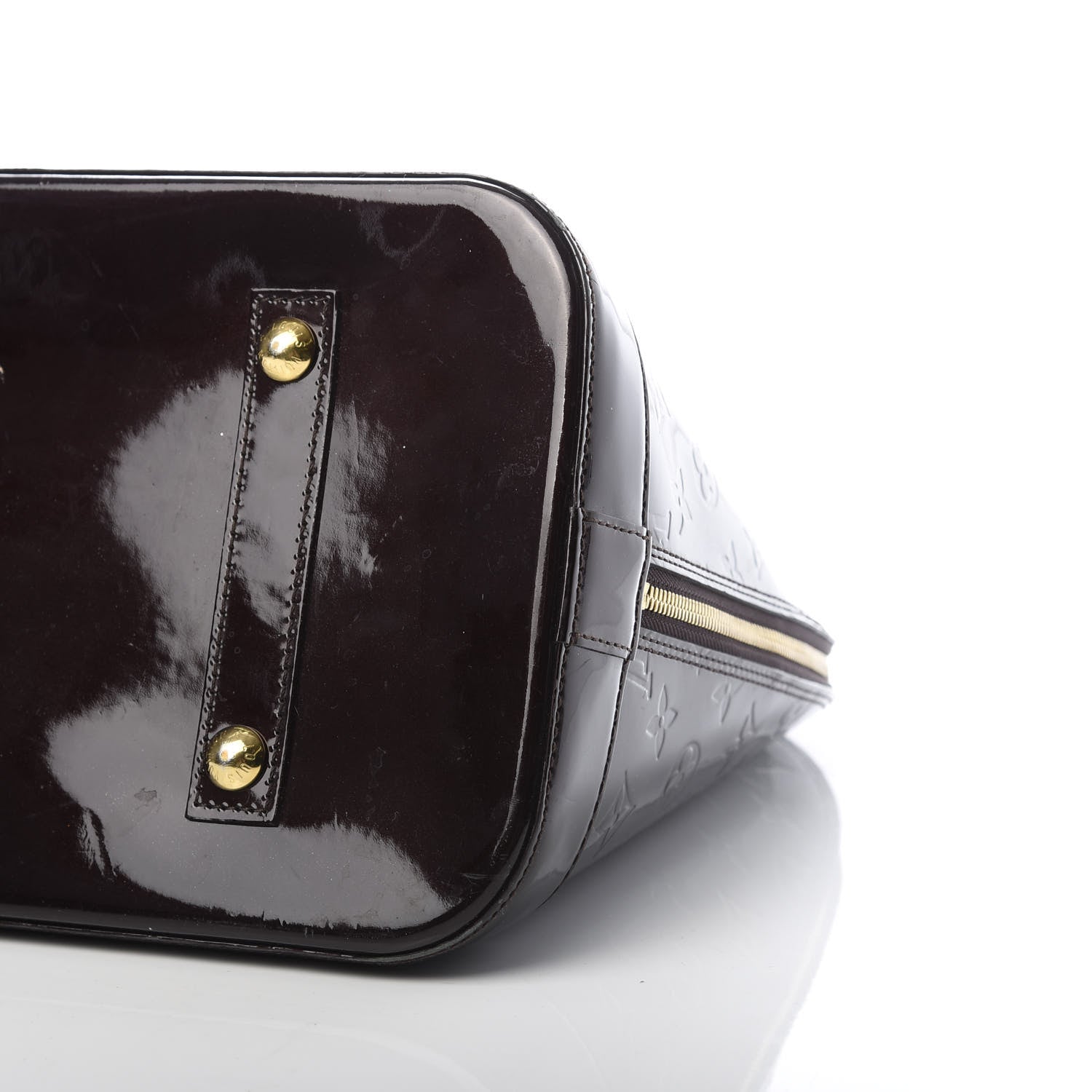 Louis Vuitton Vernis Alma MM Amarante 12 of 18