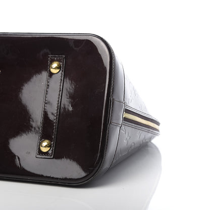 Louis Vuitton Vernis Alma MM Amarante 12 of 18
