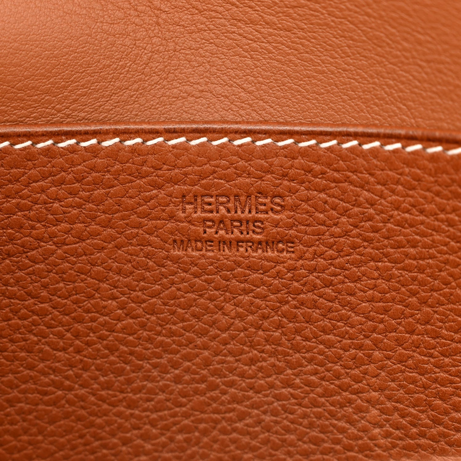 Hermes Barenia Faubourg Halzan 25 Fauve 6 of 10