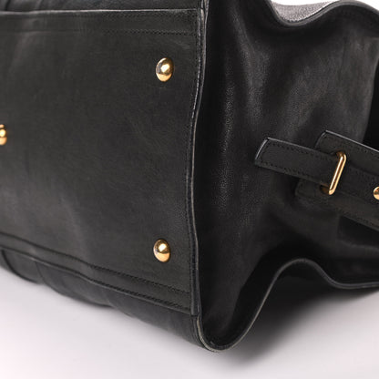 Saint Laurent Sheepskin Medium Cabas ChYc Black 16 of 26