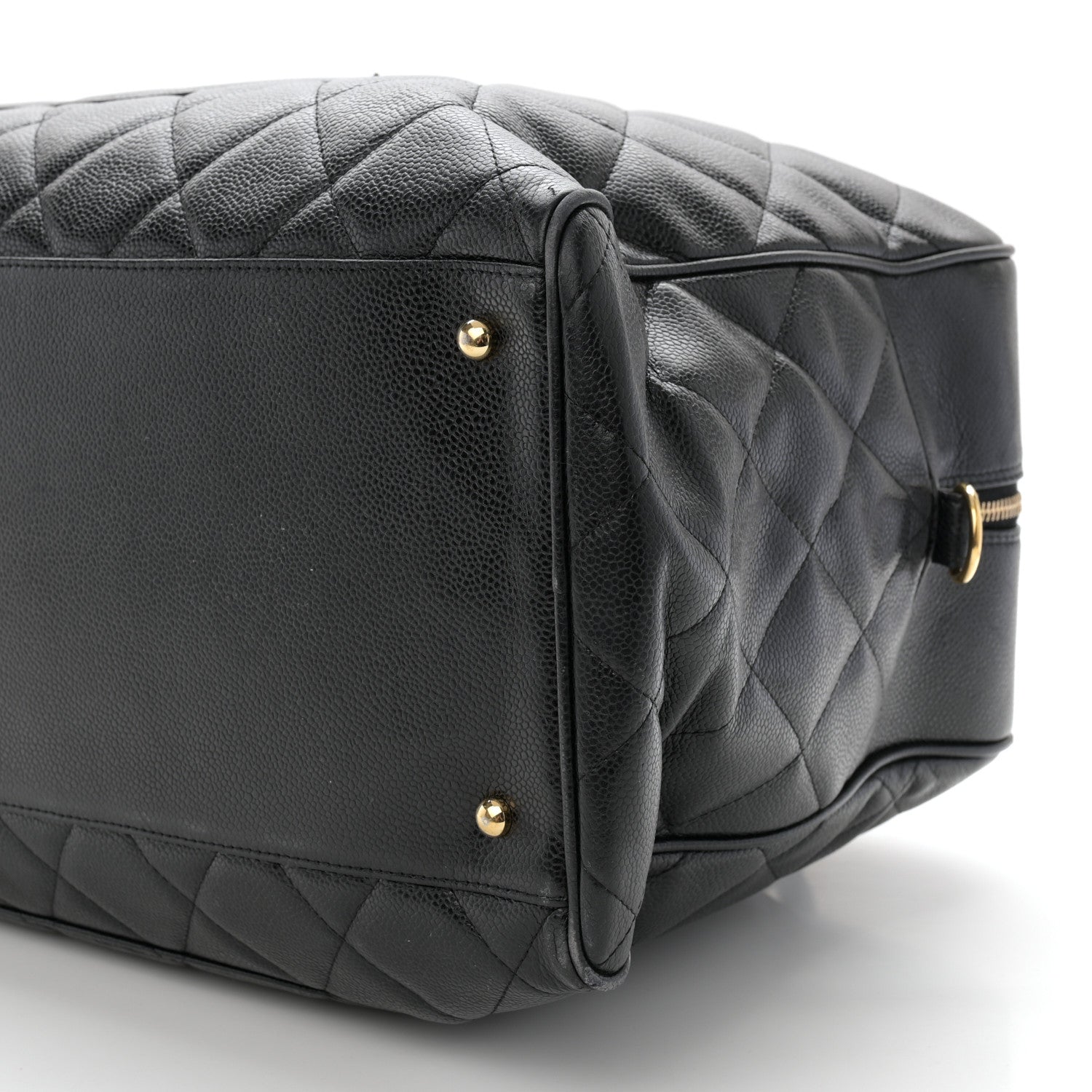 Chanel Caviar Quilted Large Bowler Black 12 of 15