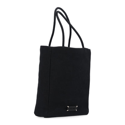 The Row Cotton Twill Cecily Top Handle  Black 3 of 9