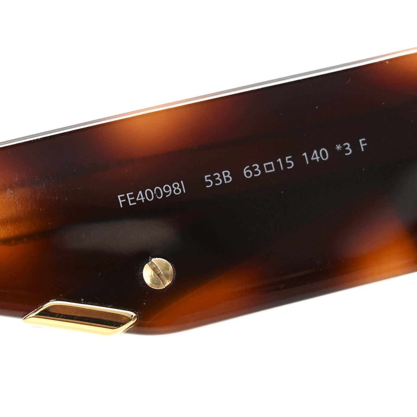 Acetate Fendi First Sunglasses FE40098I Havana