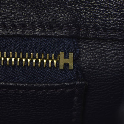 Hermes Shiny Niloticus Crocodile Birkin 25 Bleu Marine Bleu Marine 11 of 30