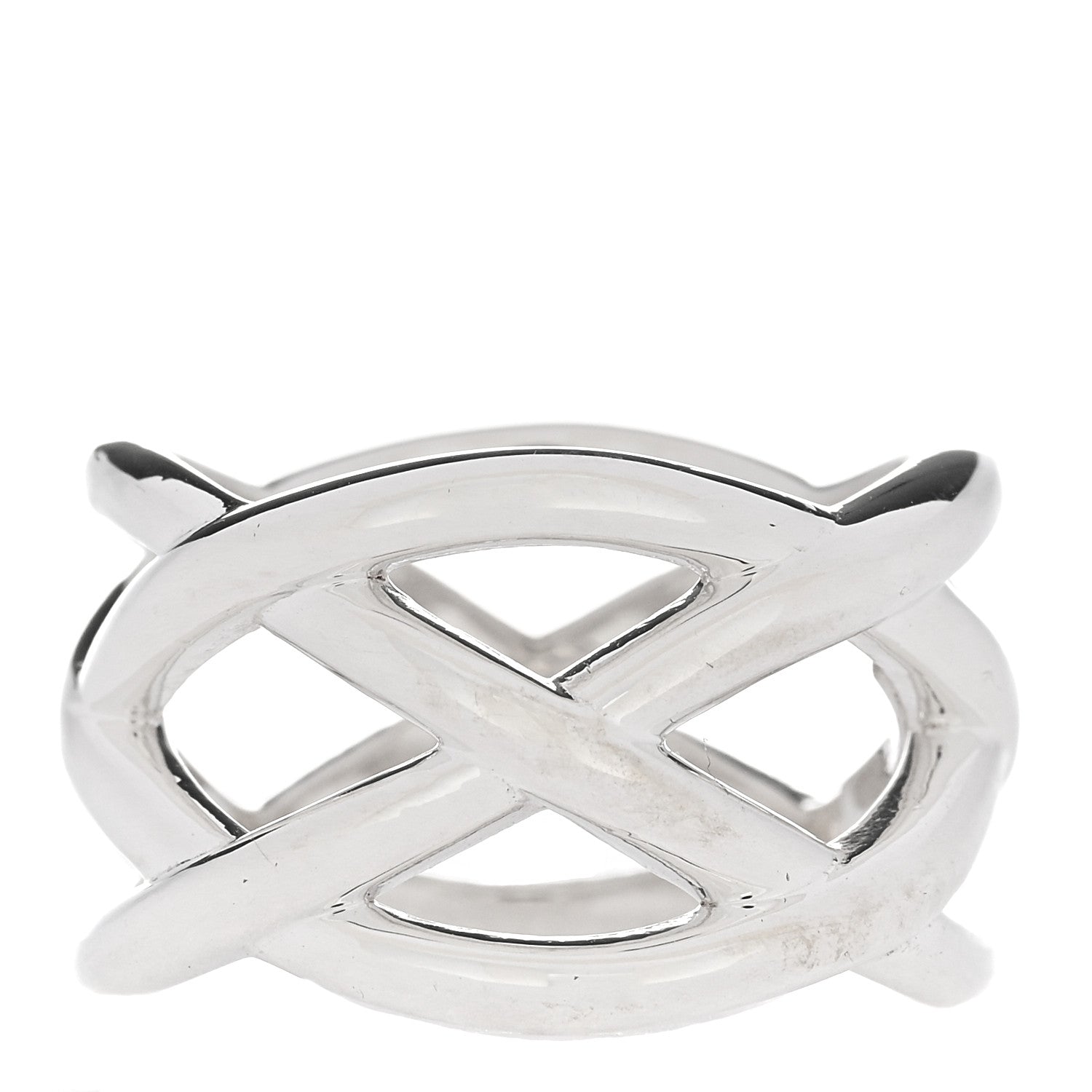 Tiffany Sterling Silver Celtic Knot Ring 50 5.5 3 of 4