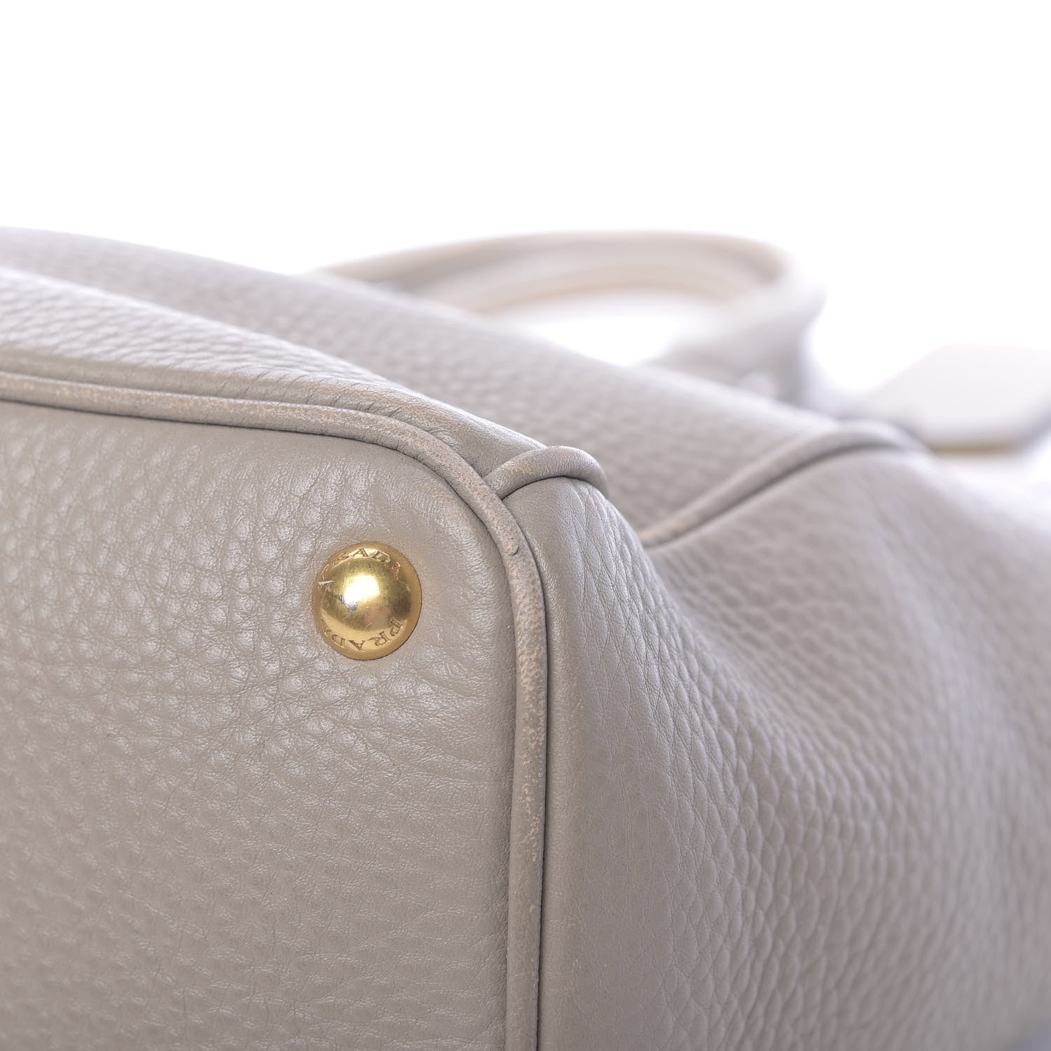 Prada Vitello Daino Tote Pomice 14 of 17