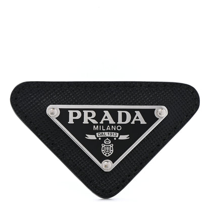 Prada Logo Brooch Black 1 of 5