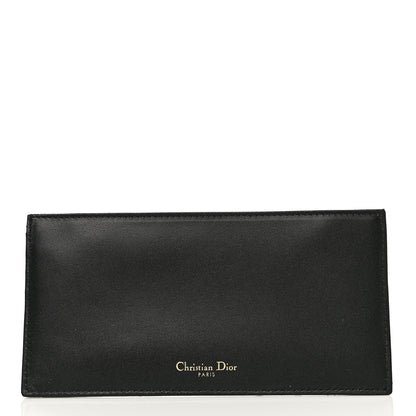 Christian Dior Satin Cannage Lady Dior Clutch Black 12 of 13
