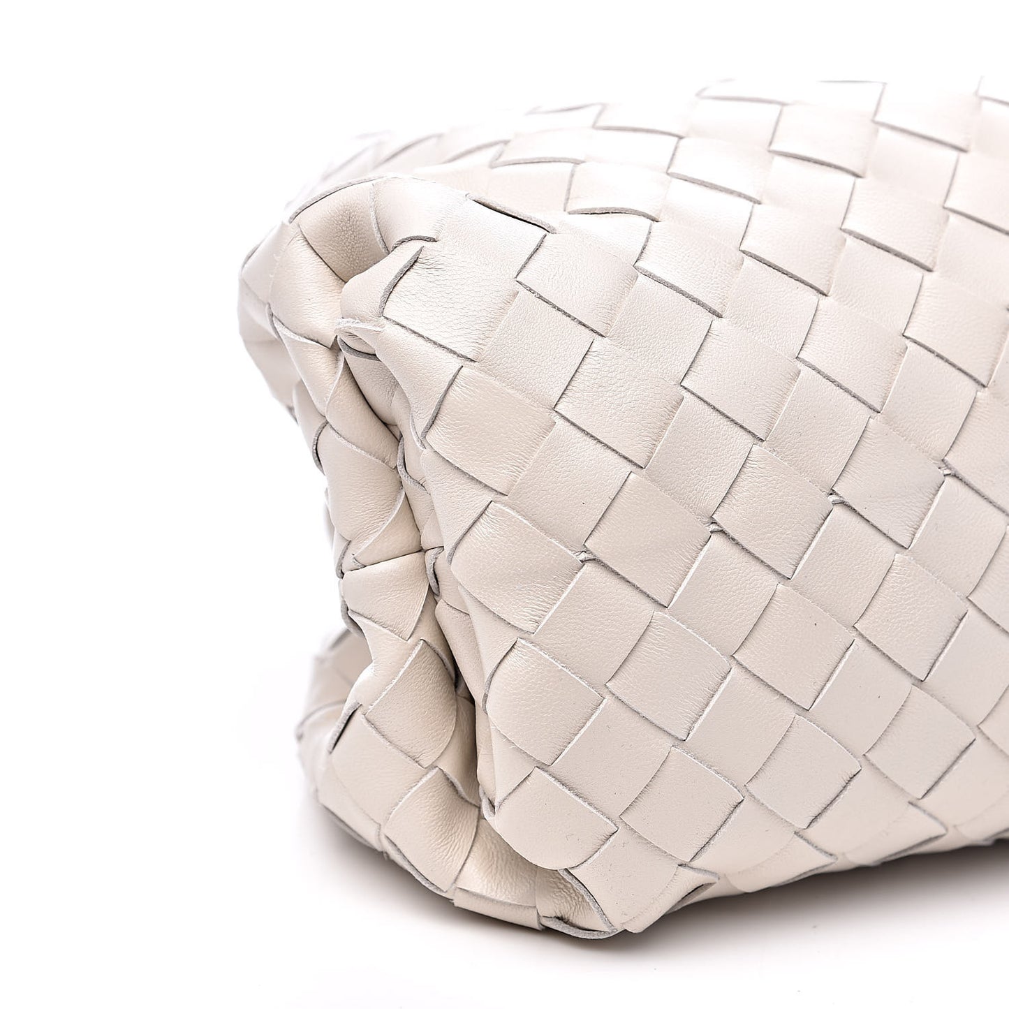 Nappa Maxi Intreccio The Pouch Oversized Clutch Plaster