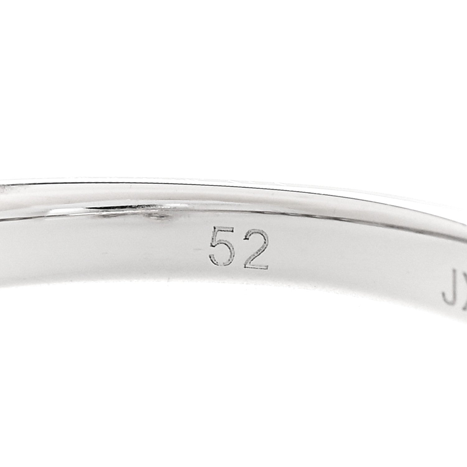 Van Cleef & Arpels 18K White Gold Diamond Socrate Ring 52 6 6 of 8