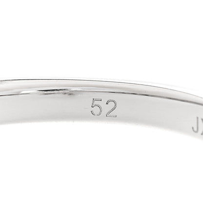 Van Cleef & Arpels 18K White Gold Diamond Socrate Ring 52 6 6 of 8
