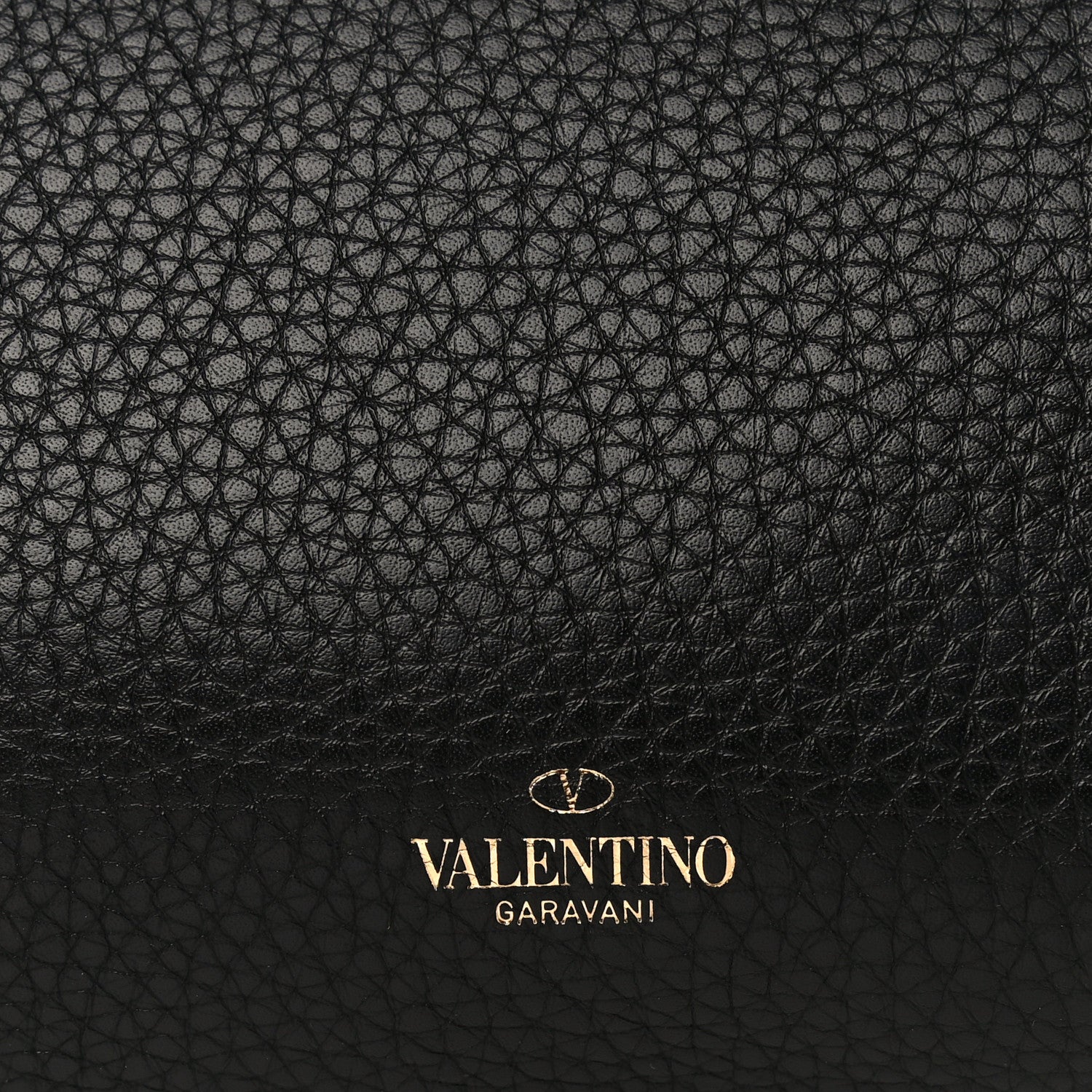 Valentino Garavani Grainy Calfskin Rockstud Double Flap Crossbody Bag Black 14 of 18