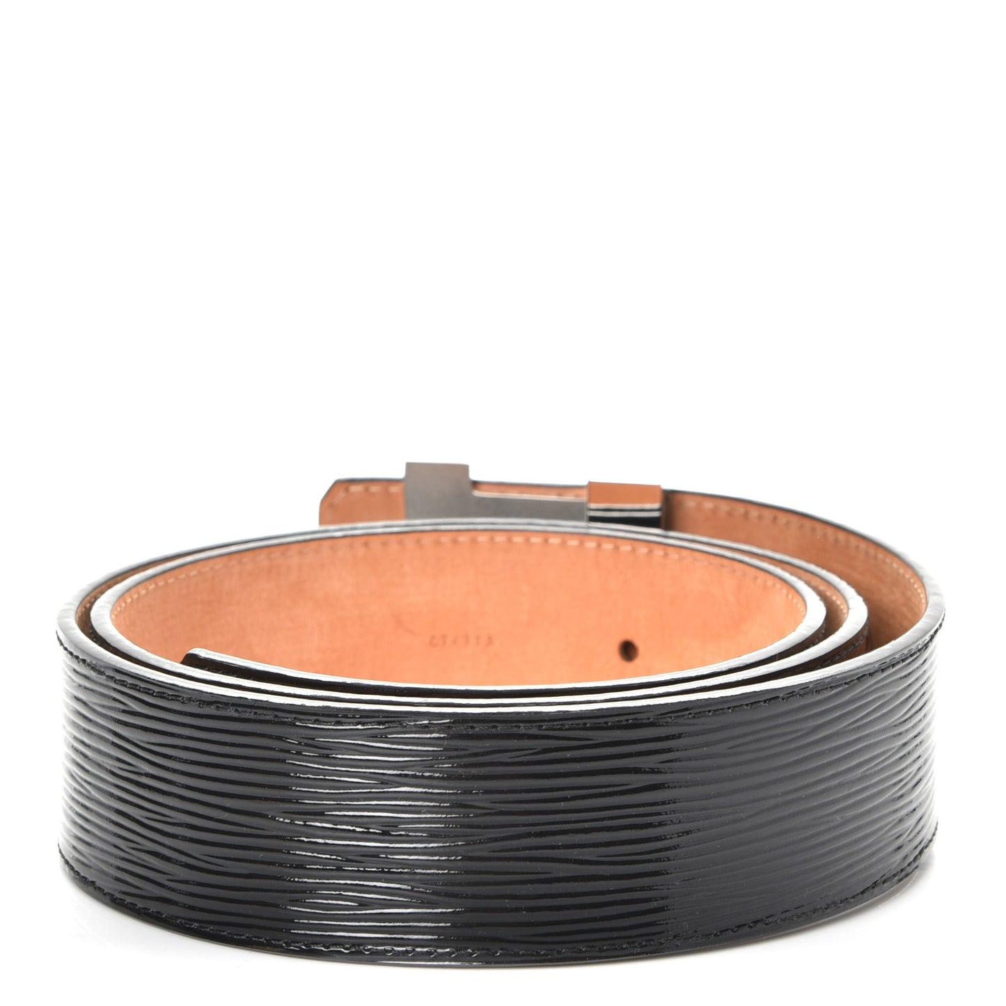 Epi Electric 40mm LV Initiales Belt 90 36 Black