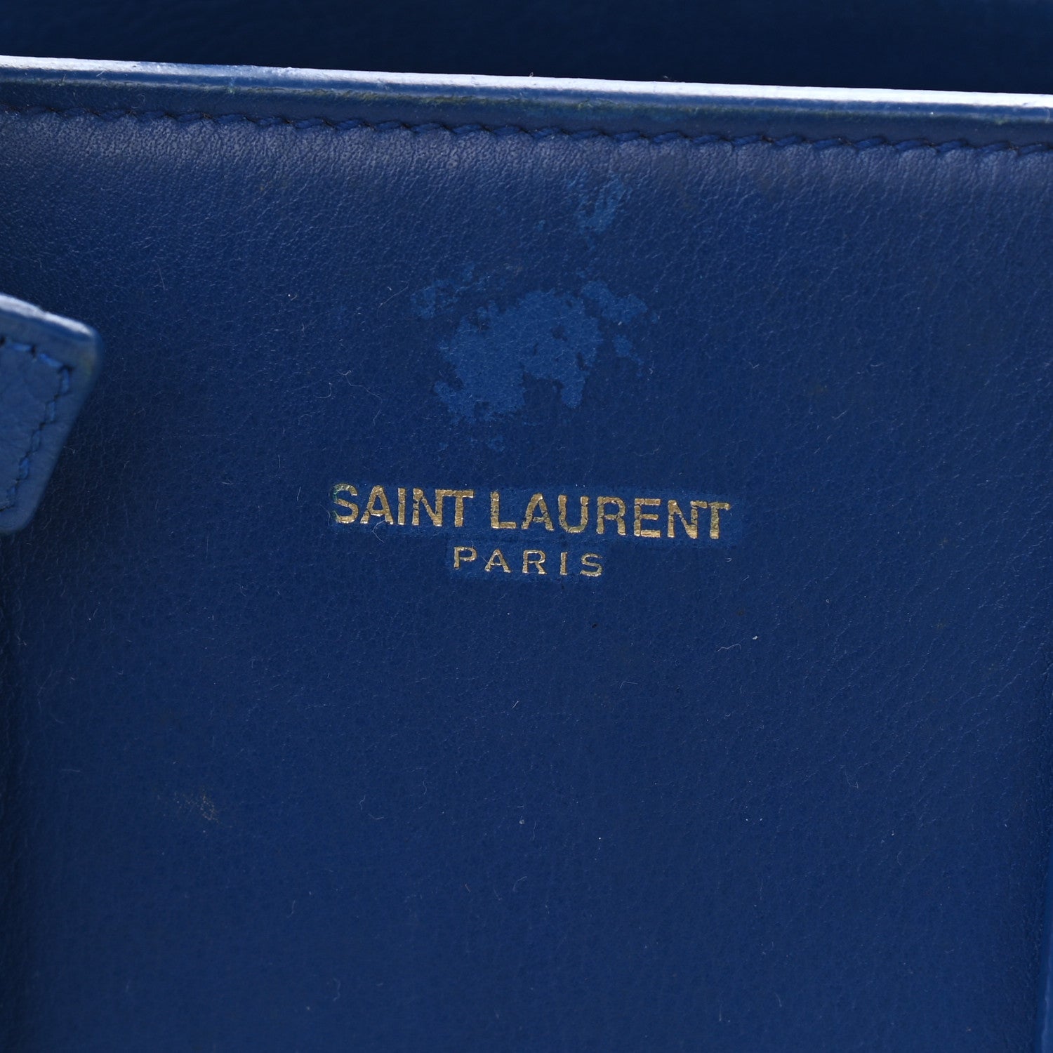 Saint Laurent Calfskin Baby Sac De Jour Royal Blue 7 of 24