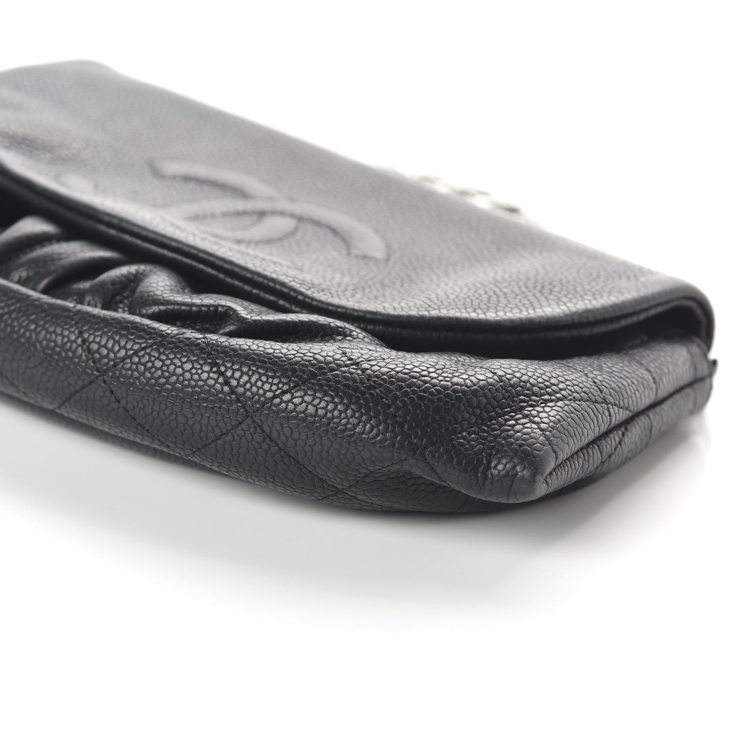Caviar Half Moon Wallet On Chain WOC Black