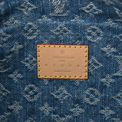 Louis Vuitton Monogram Denim Papillon Denim Blue 6 of 9