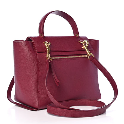 Celine Baby Grained Calfskin Micro Belt Bag Plum 3 of 11