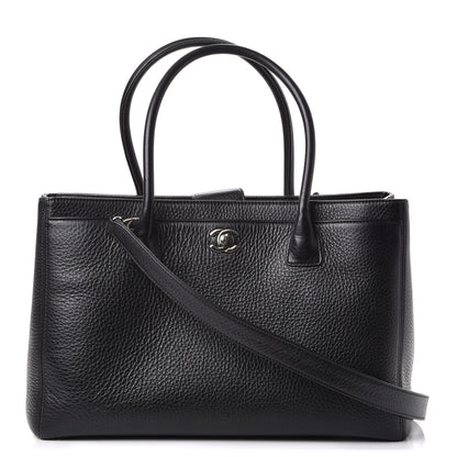 Chanel Calfskin Cerf Executive Shopper Tote Black 1 of 16