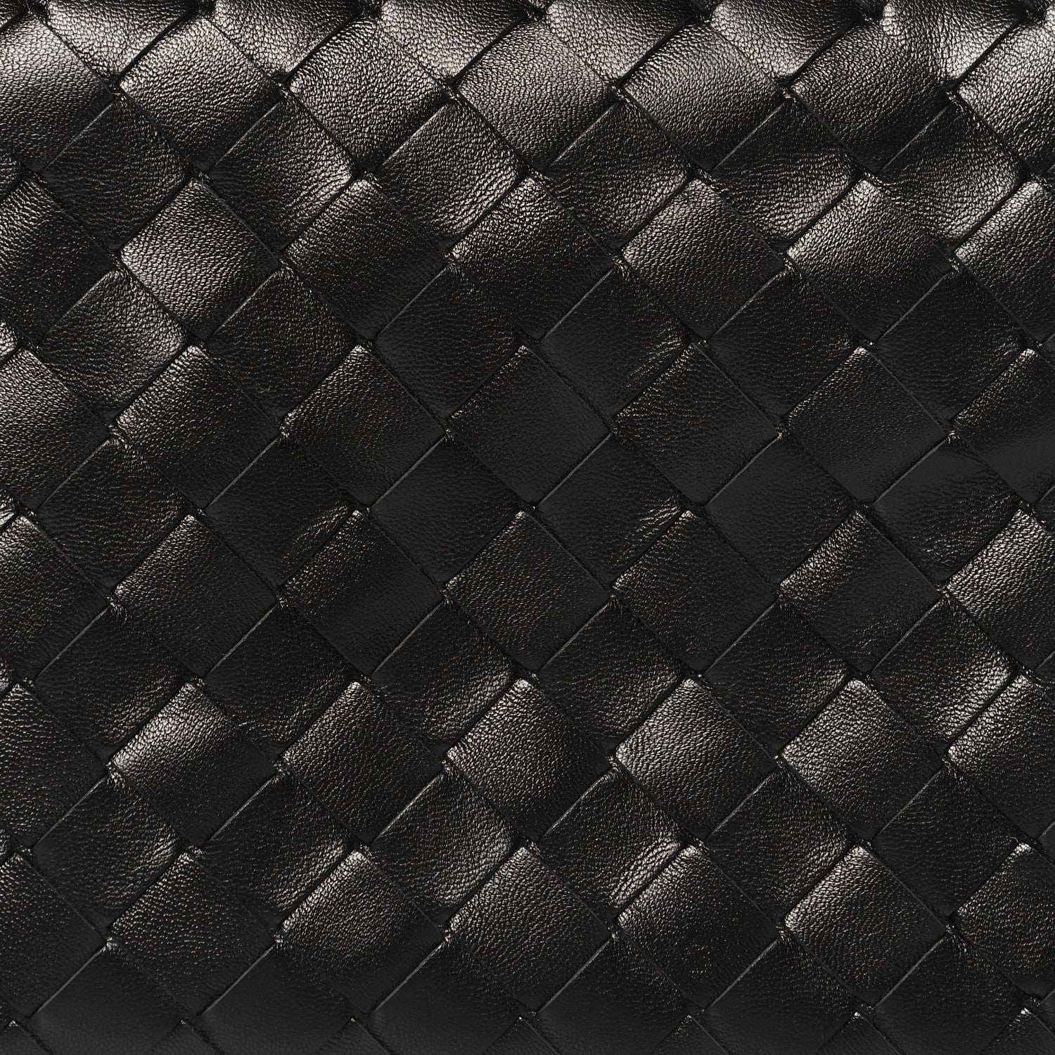 Bottega Veneta Calfskin Nappa Intrecciato Mini Wallace Black 8 of 10