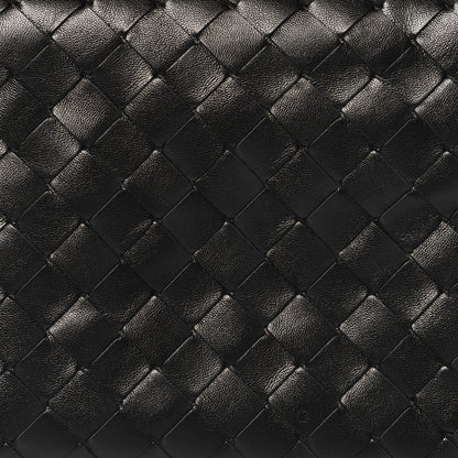 Bottega Veneta Calfskin Nappa Intrecciato Mini Wallace Black 8 of 10