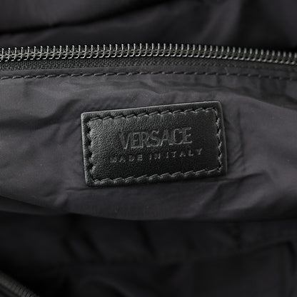 Versace Nylon La Greca Logo Tote Black 6 of 10