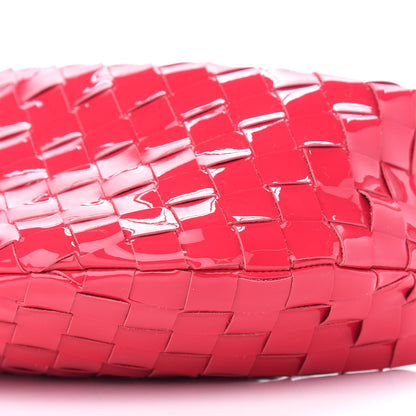 Bottega Veneta Patent Nappa Intrecciato Mini Jodie Candy Stripe 10 of 10
