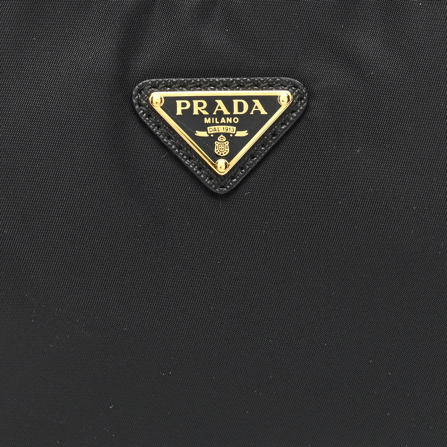Prada Tessuto Nylon Saffiano Mini Re-Edition 2005 Bag Black 7 of 9