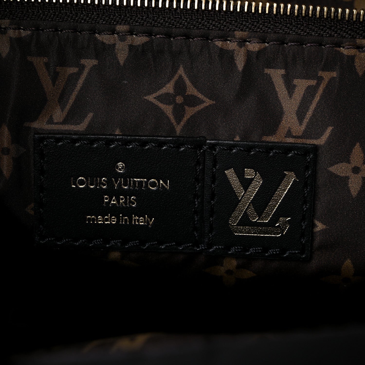 Louis Vuitton Econyl Monogram Pillow Giant Onthego MM Black 5 of 5