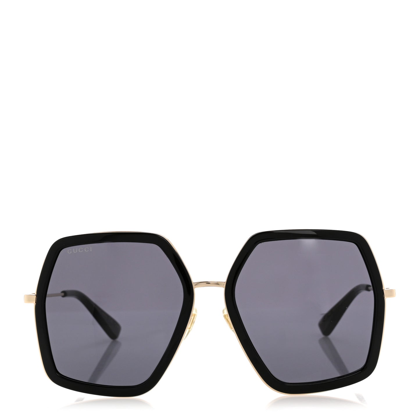 Acetate Oversize Square Frame GG0106S Sunglasses Black