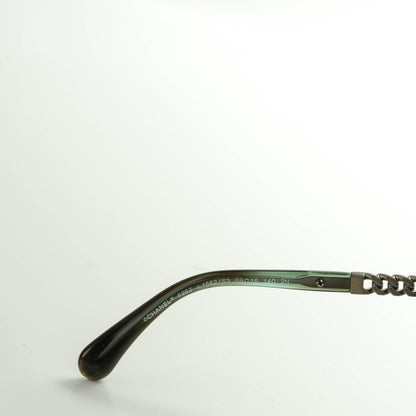 Chanel Butterfly Chain Sunglasses 5352 Green 4 of 7