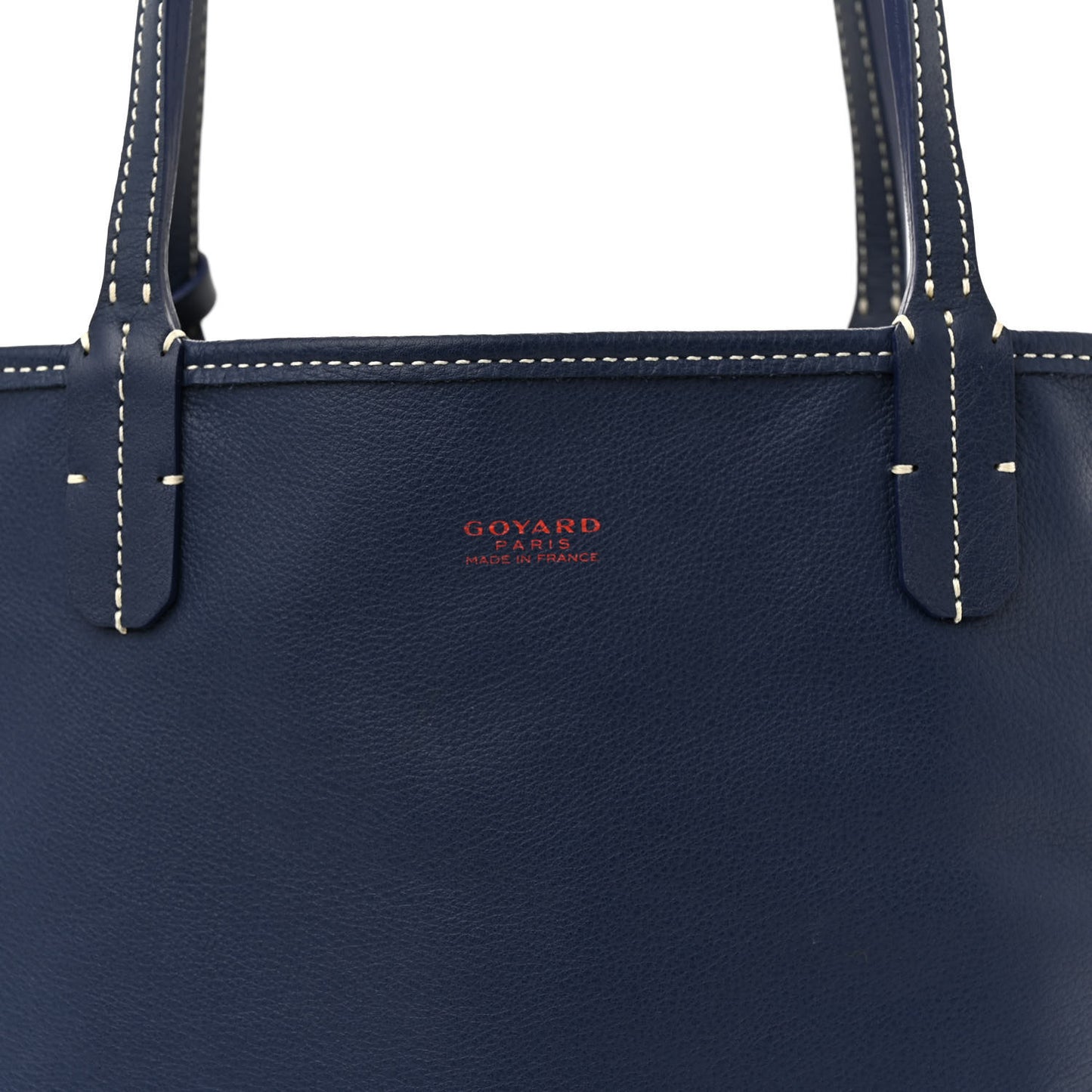 Goyardine Reversible Mini Anjou Navy