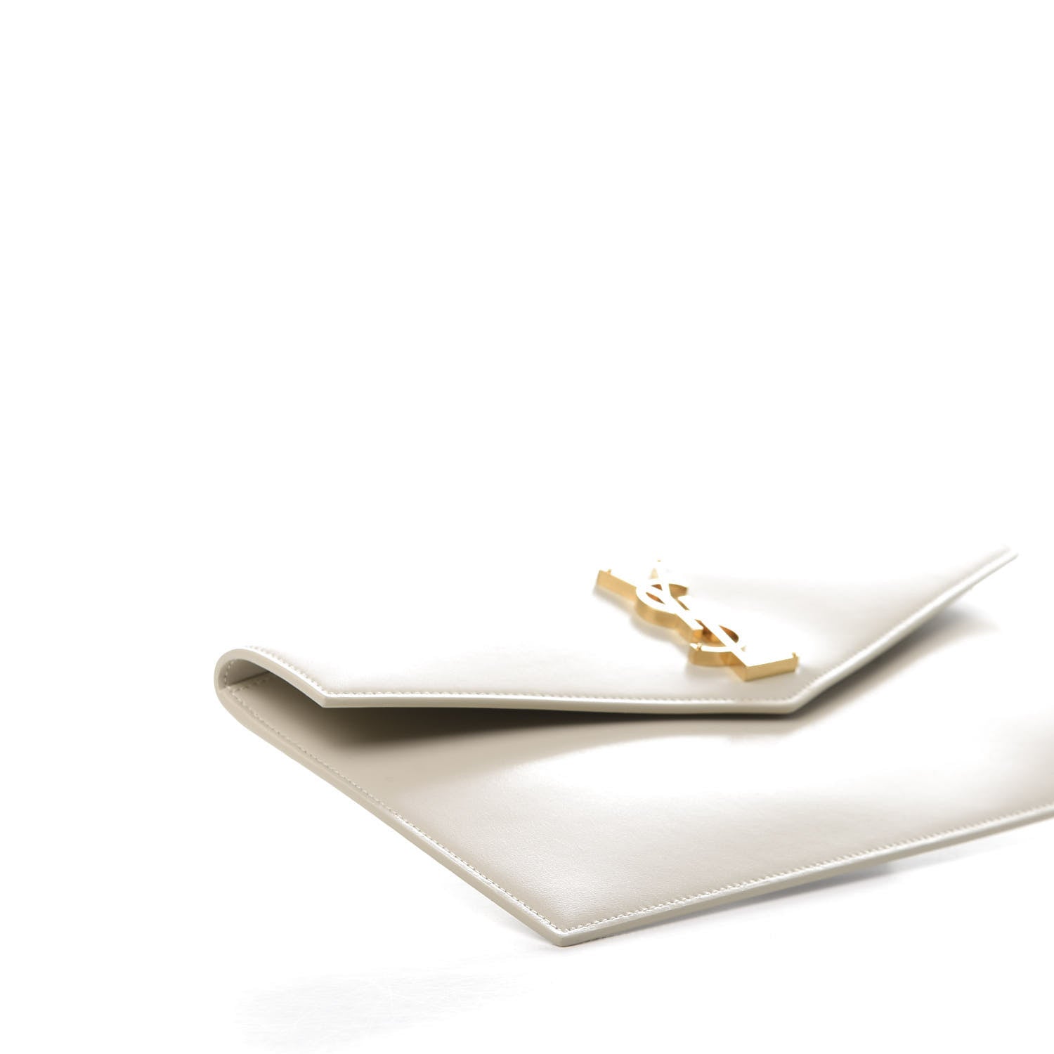 Saint Laurent Grain De Poudre Uptown Pouch Crema Soft 6 of 10