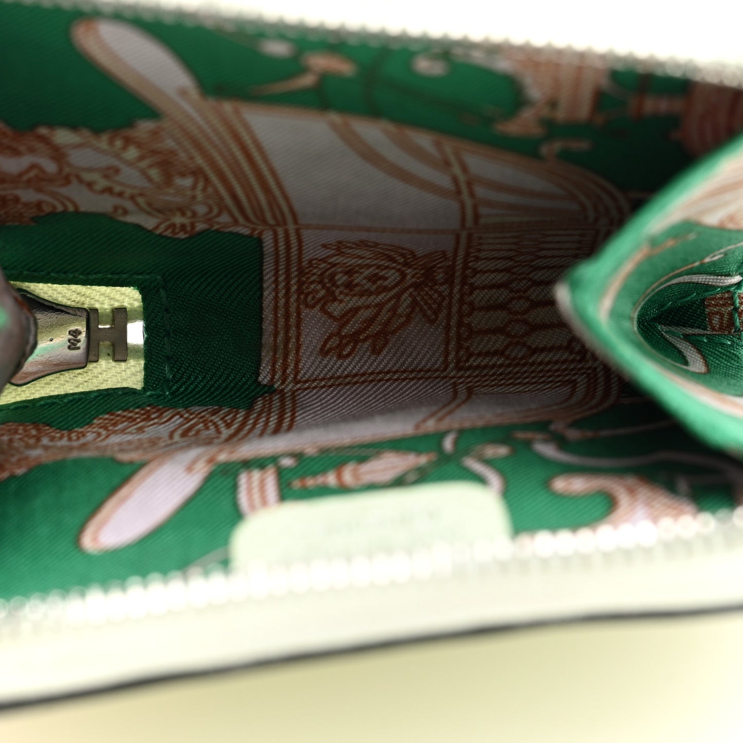 Epsom Silk'In Coin Purse Vert Fizz
