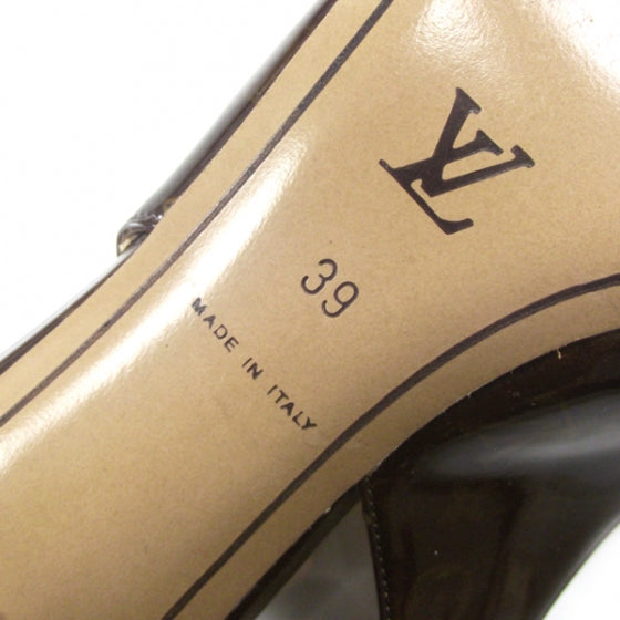 Gina Monogram Mini Heels 39
