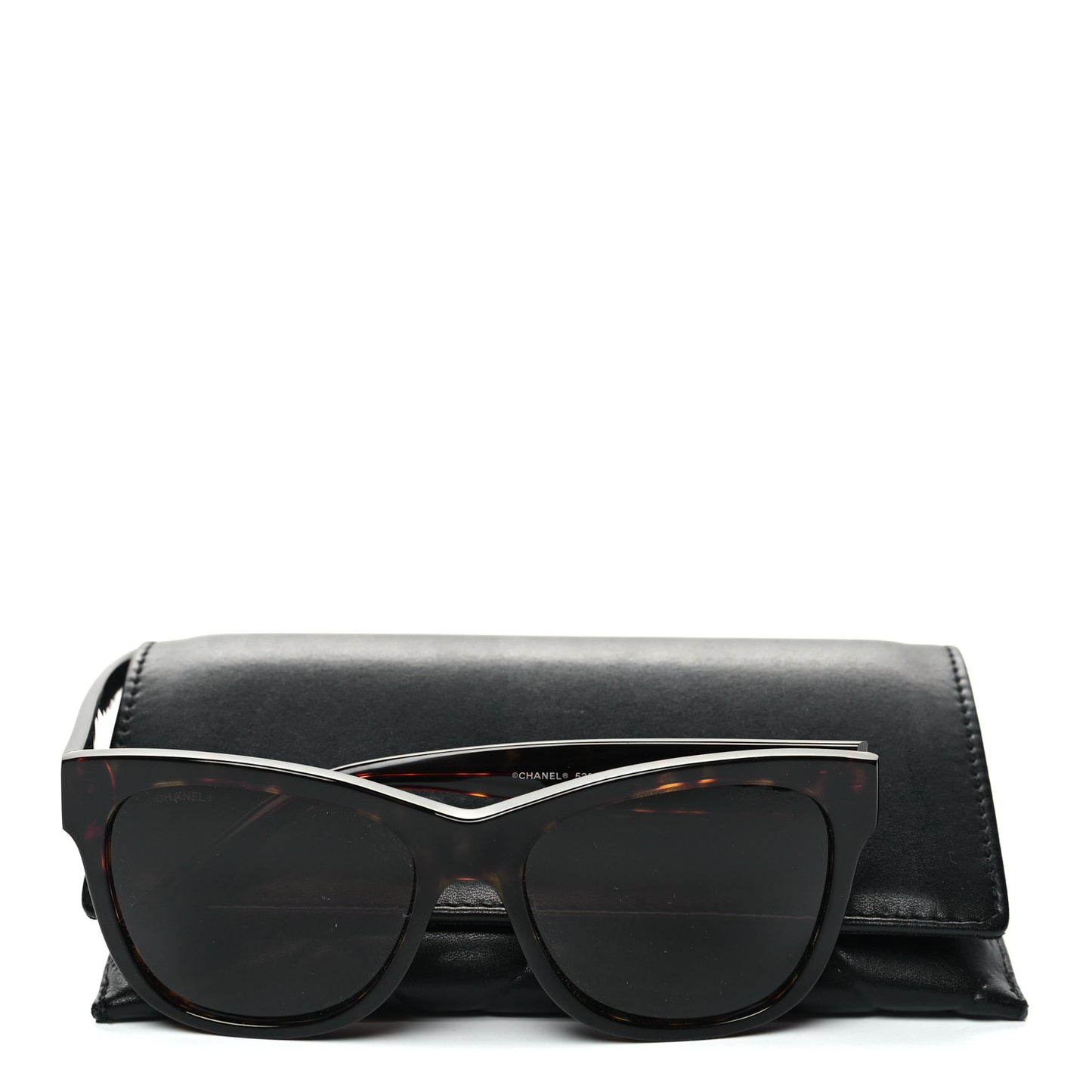 Acetate Runway Square Sunglasses 5380 Dark Tortoise