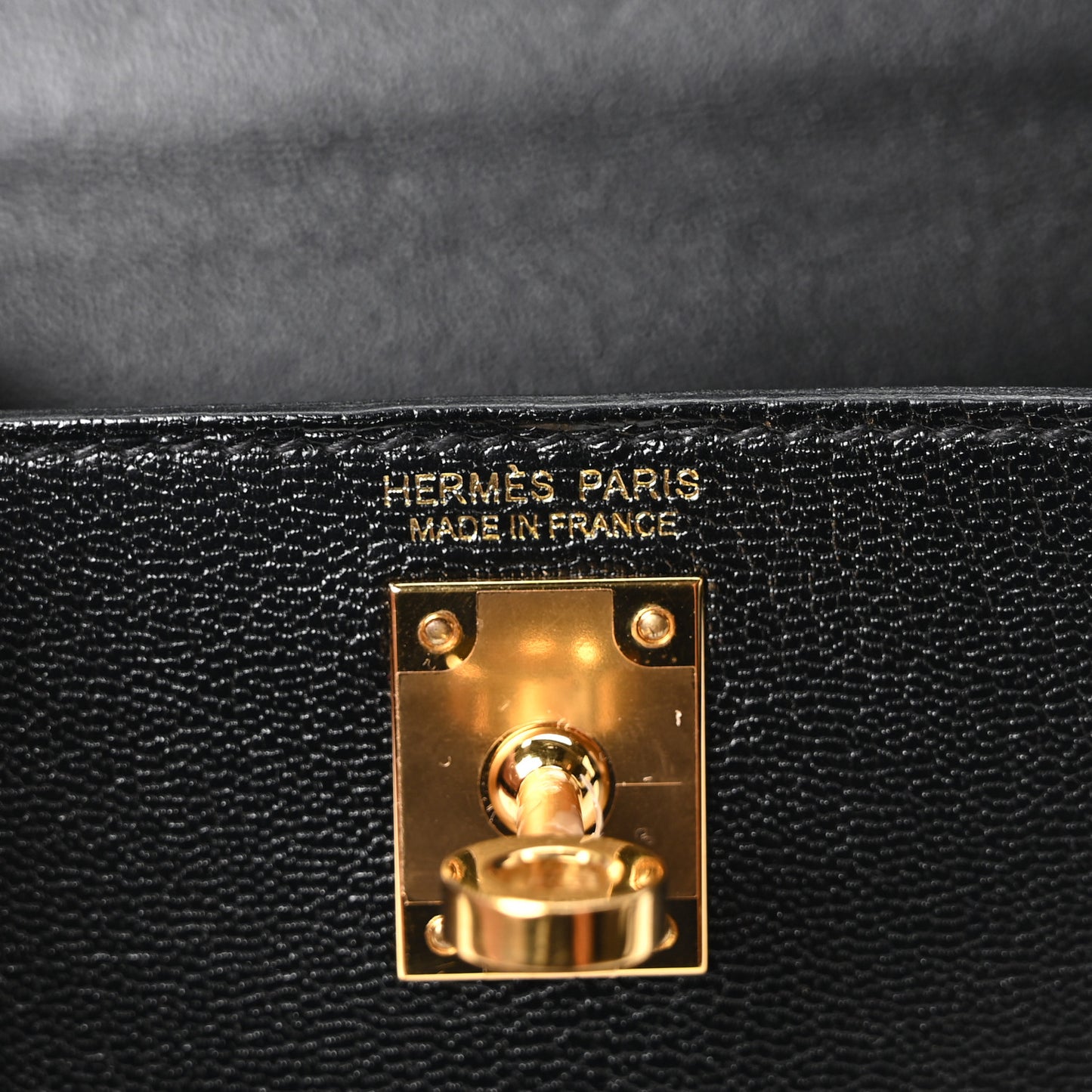 Chevre Chamkila Mini Kelly Sellier 20 Black