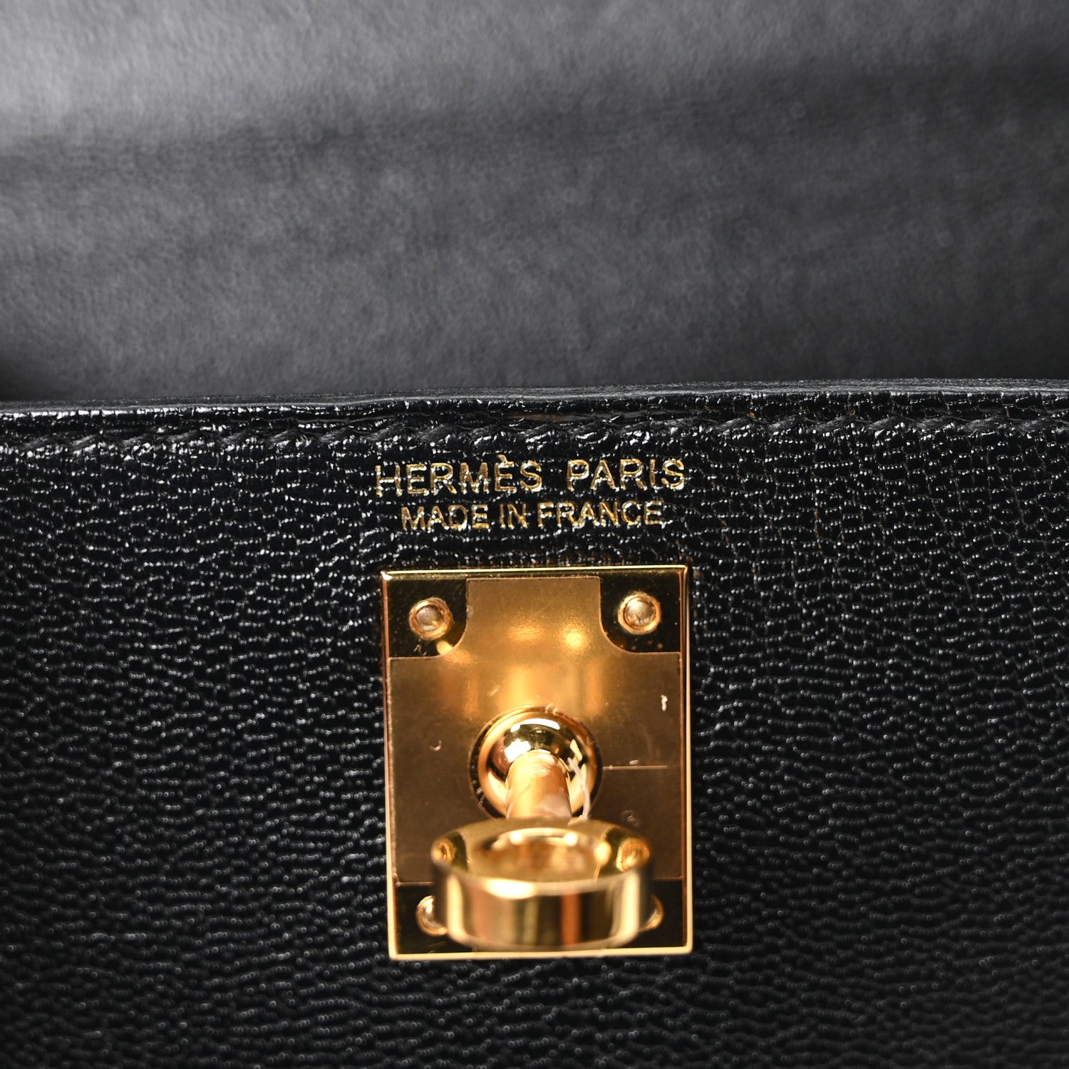 Hermes Chevre Chamkila Mini Kelly Sellier 20 Black 6 of 11