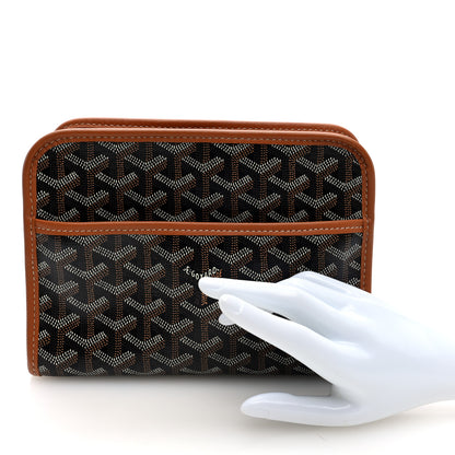Goyard Goyardine Jouvence PM Toiletry Pouch Black Gold 2 of 8
