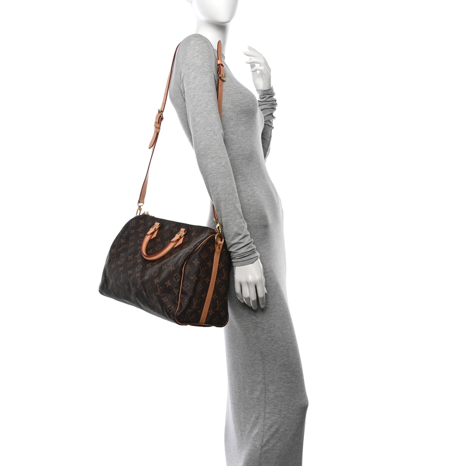 Louis Vuitton Monogram Speedy Bandouliere 35 2 of 15