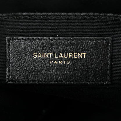 Saint Laurent Calfskin Matelasse Monogram Lou Camera Bag Nude Powder 6 of 10