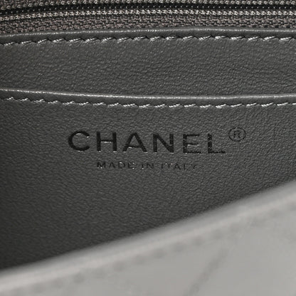 Chanel Caviar Quilted Mini Rectangular Flap Grey 6 of 13
