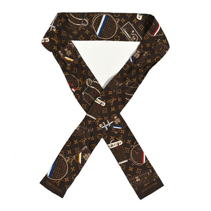 Louis Vuitton Silk Monogram Trunks Bandeau 1 of 4