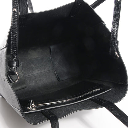 Celine Grained Calfskin Small Vertical Cabas Black 5 of 7